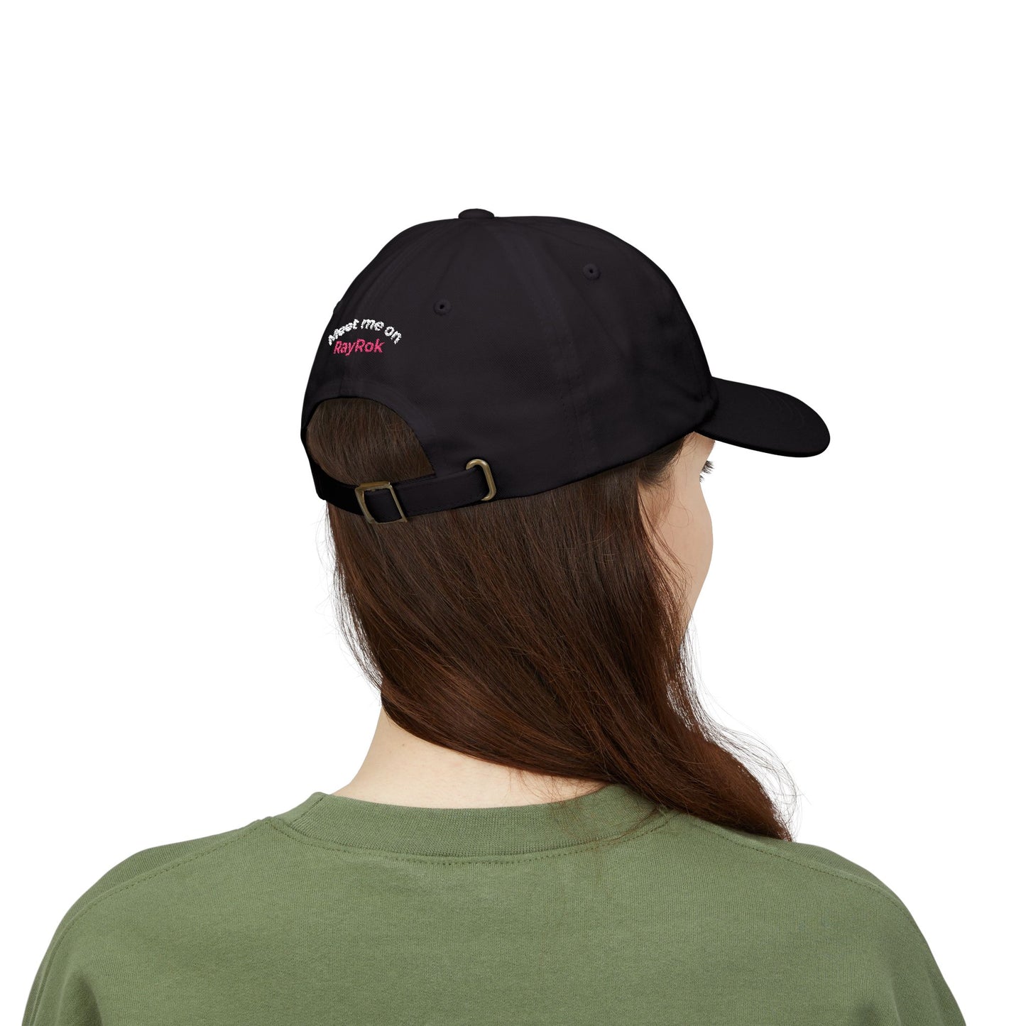 Classic Dad Cap — Embroidered "RayRok" Logo Baseball Hat