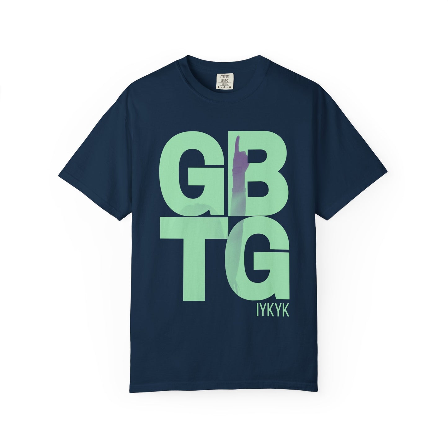 GBTG T-shirt (green graphic)