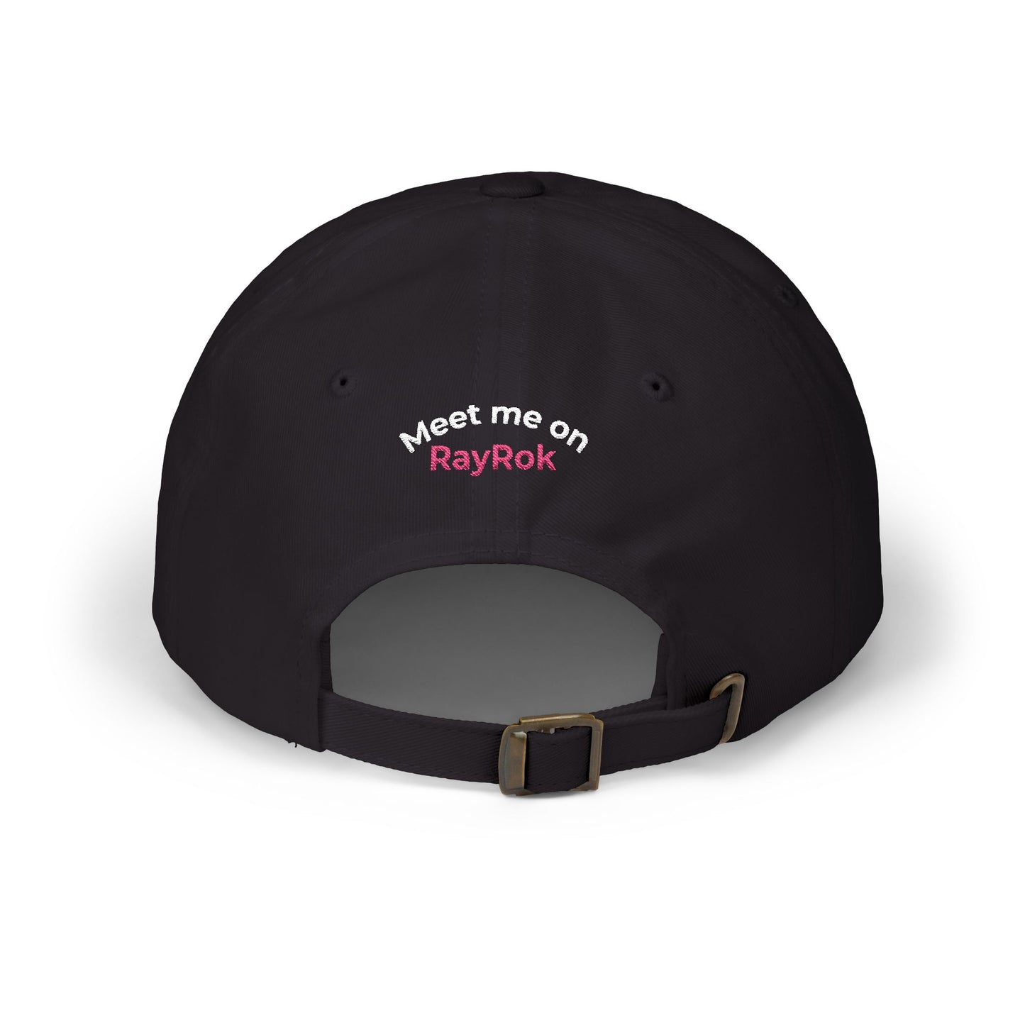 Classic Dad Cap — Embroidered "RayRok" Logo Baseball Hat