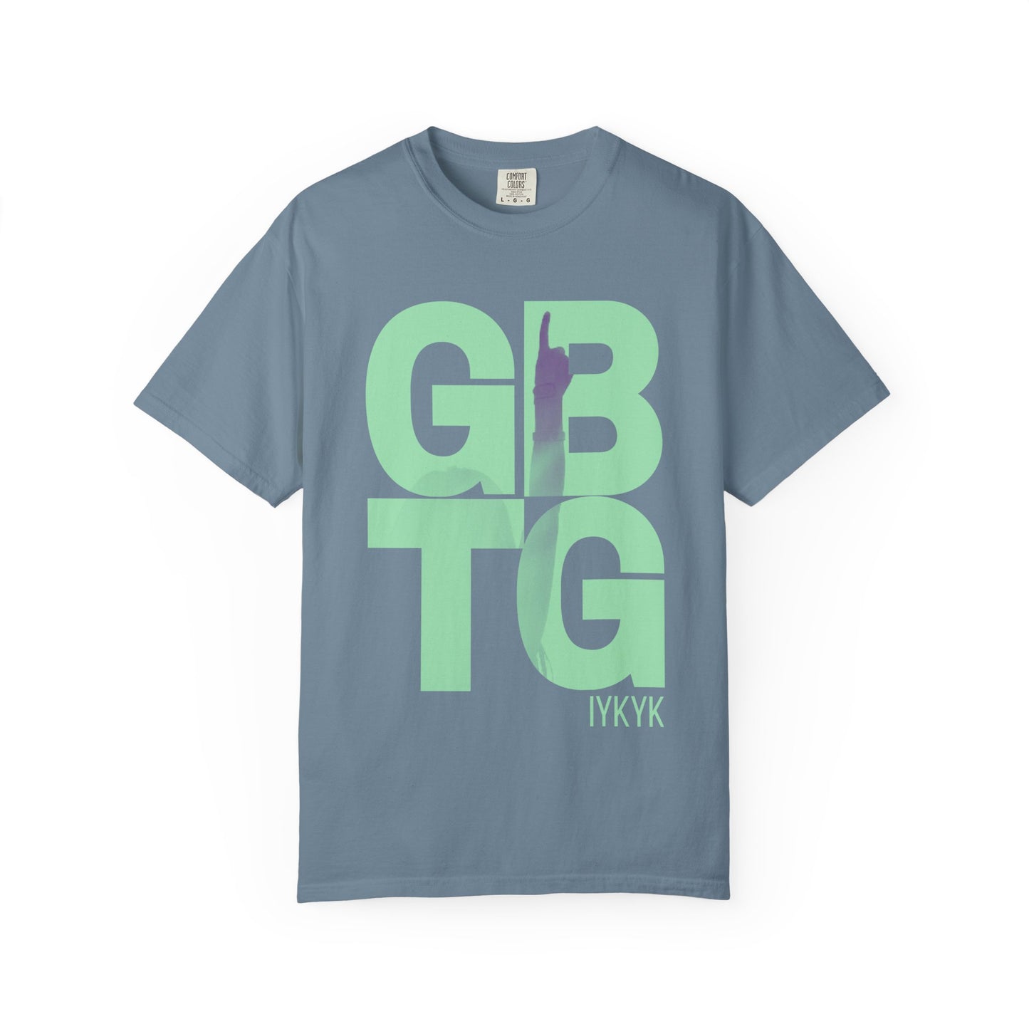 GBTG T-shirt (green graphic)